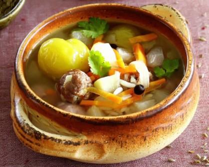 как приготовить вкусный суп с фрикадельками